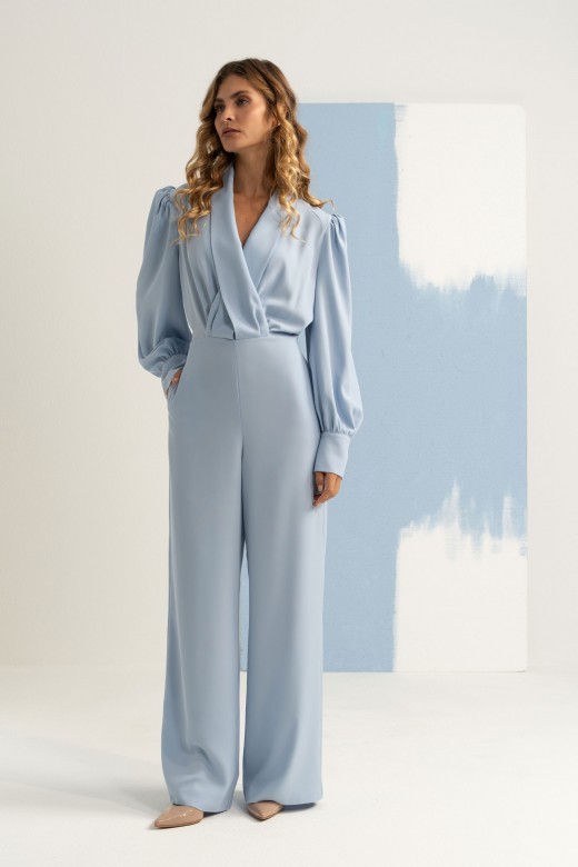 Classic jumpsuit with open back detail Classic jumpsuit with open back detail