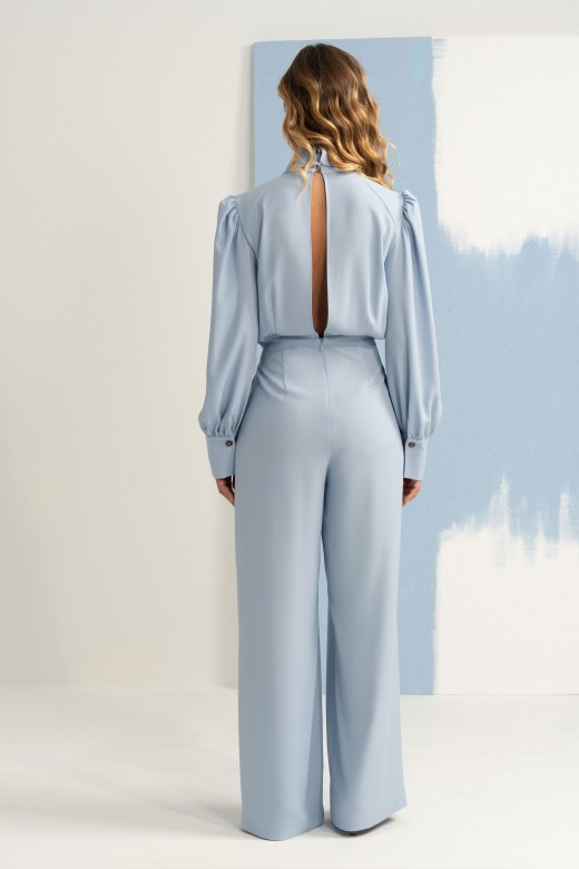 Classic jumpsuit with open back detail Classic jumpsuit with open back detail