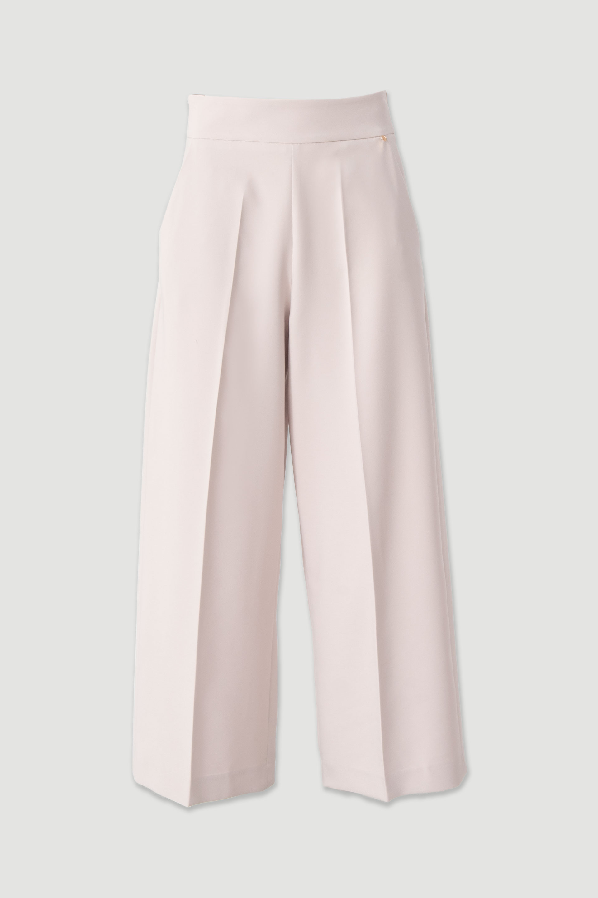 High-waisted culotte trousers