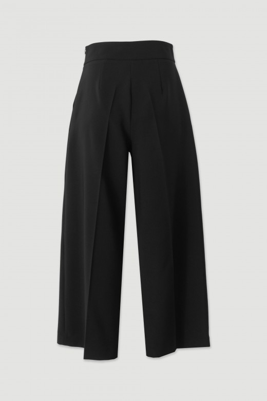 High-waisted culotte trousers High-waisted culotte trousers