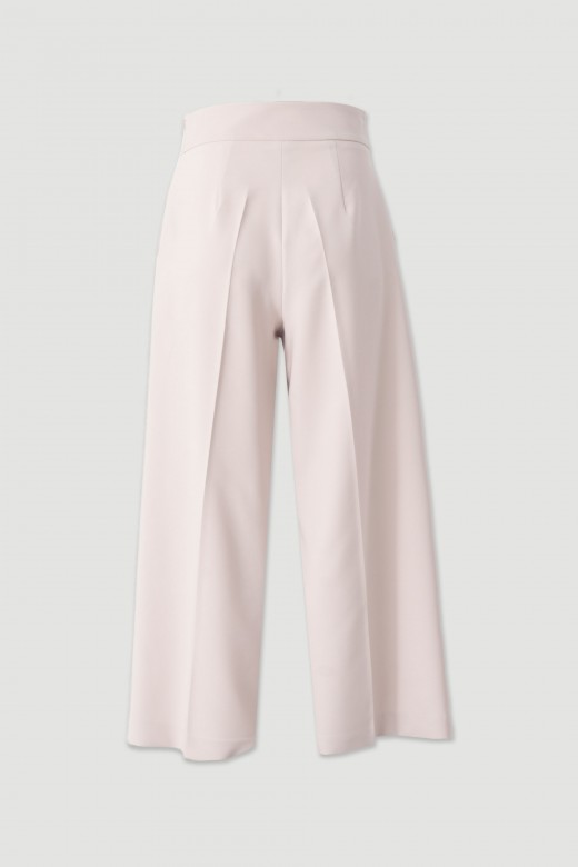 High-waisted culotte trousers High-waisted culotte trousers