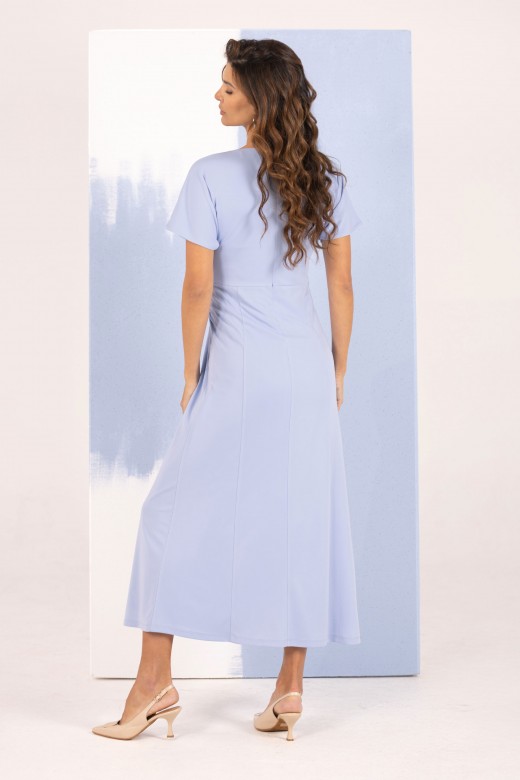 Long flowing dress with front knot Long flowing dress with front knot