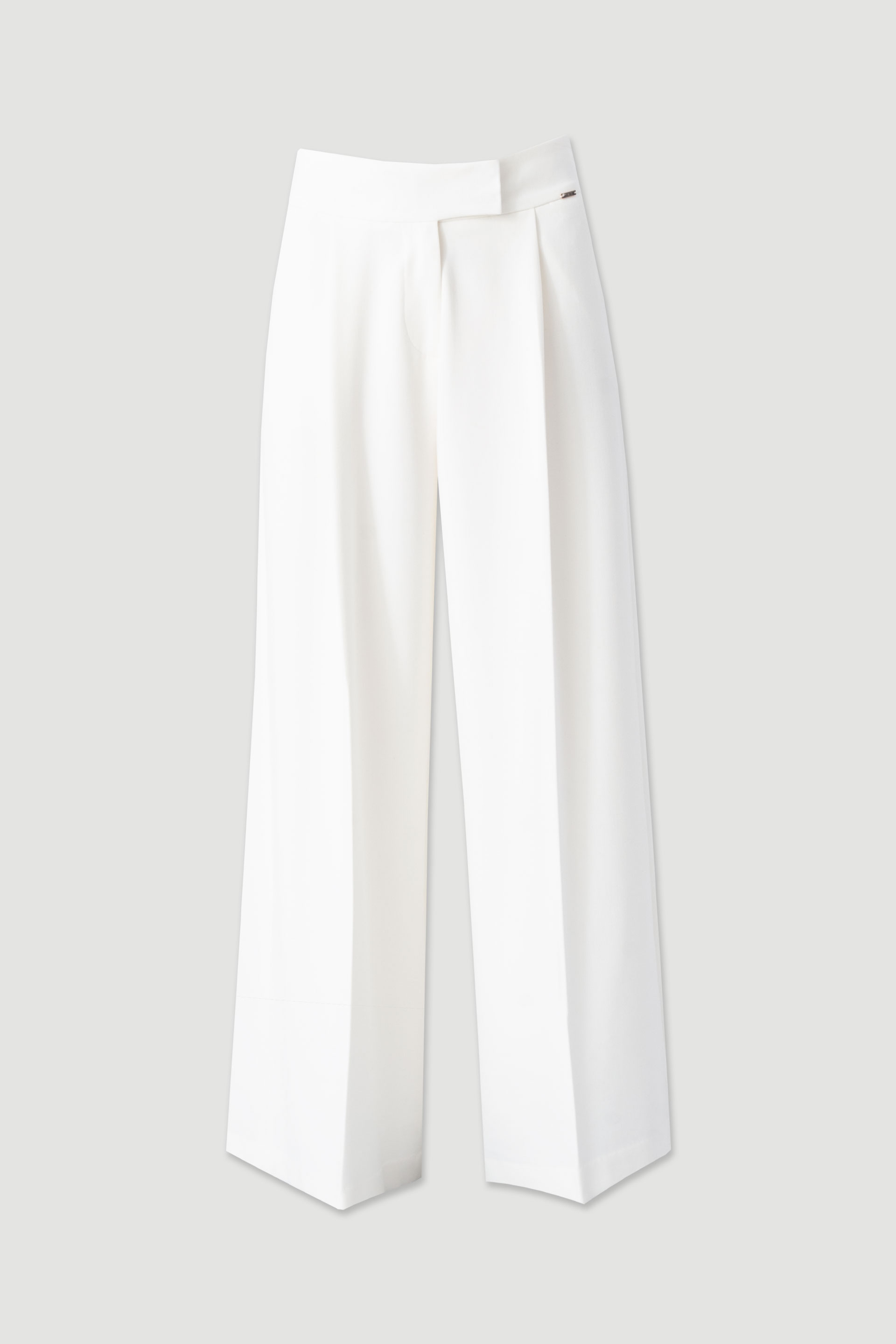 Tailored wide-leg trousers