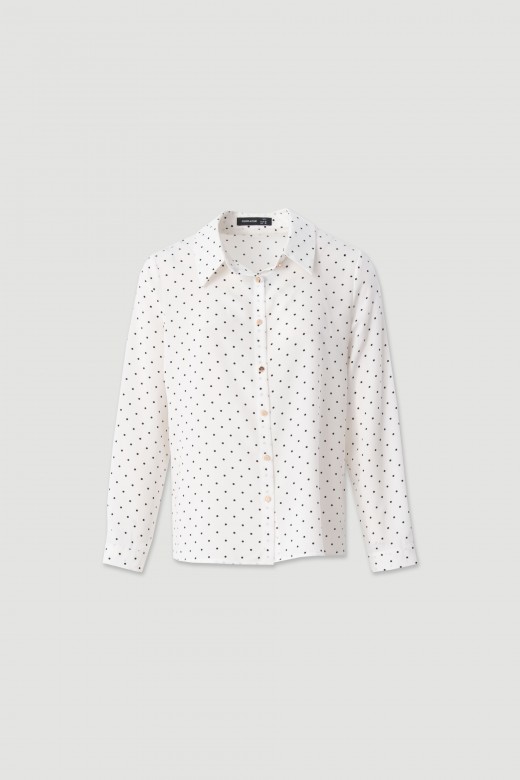 Fluid polka dot blouse Fluid polka dot blouse