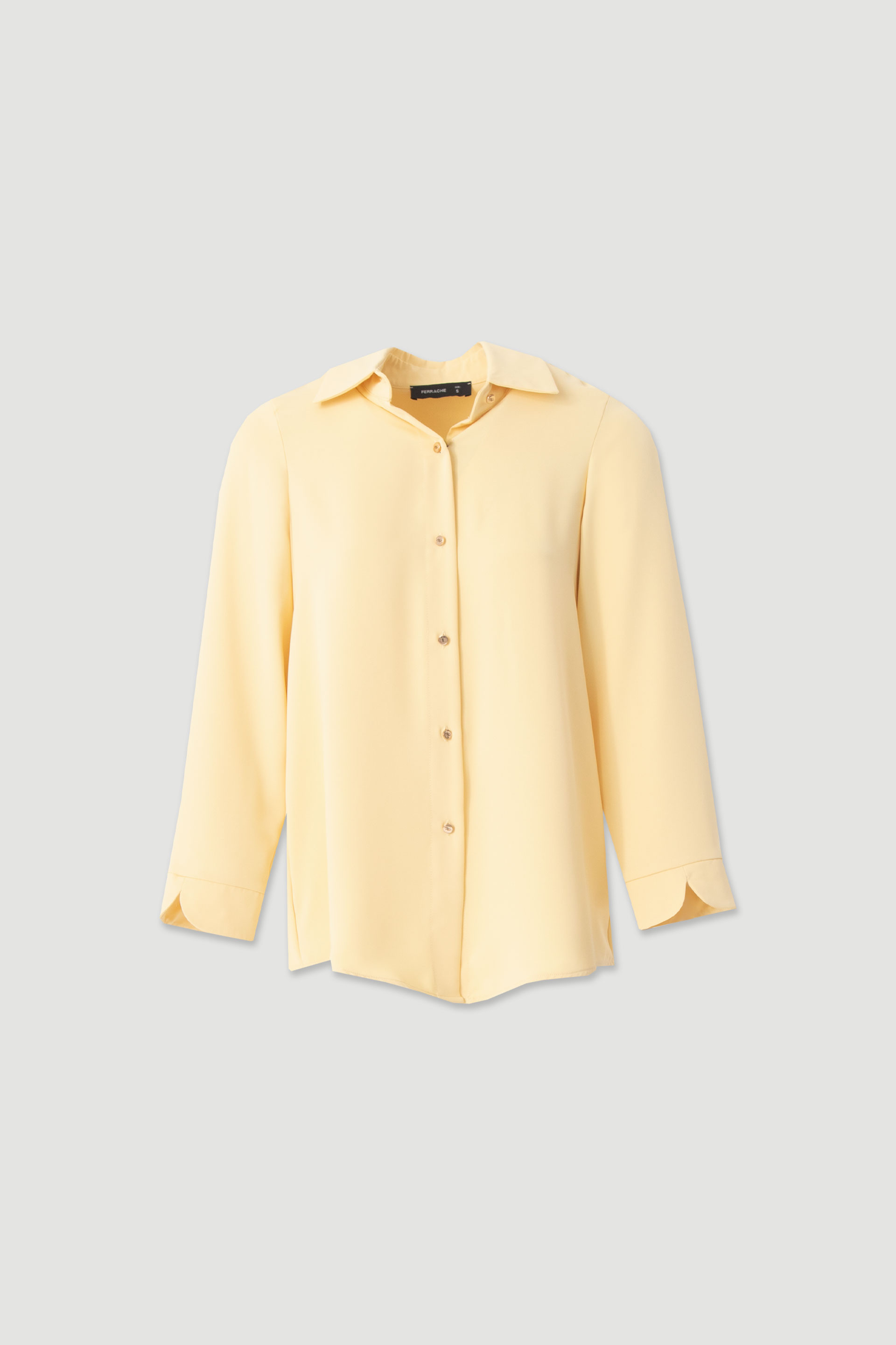 Flowy blouse with cuff detail