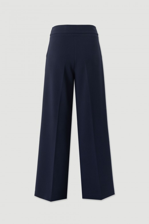 Calça de alfaiataria wide leg Calça de alfaiataria wide leg