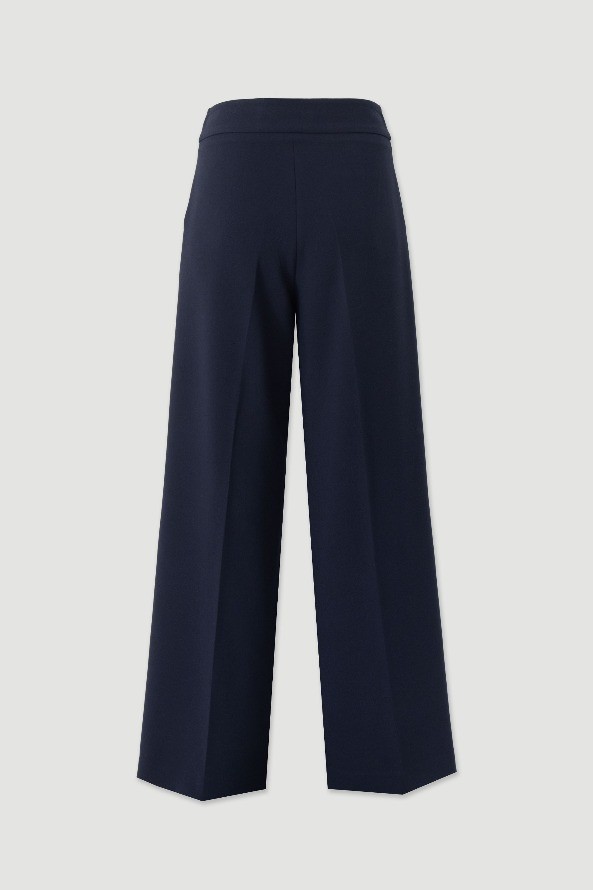 Tailored wide-leg trousers