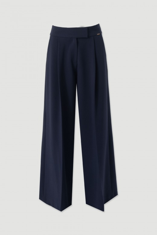 Calça de alfaiataria wide leg Calça de alfaiataria wide leg