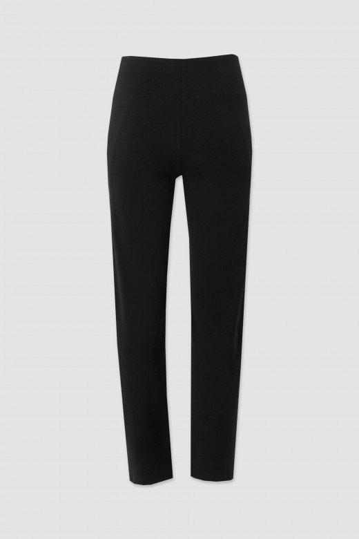 Straight-leg knit trousers Straight-leg knit trousers