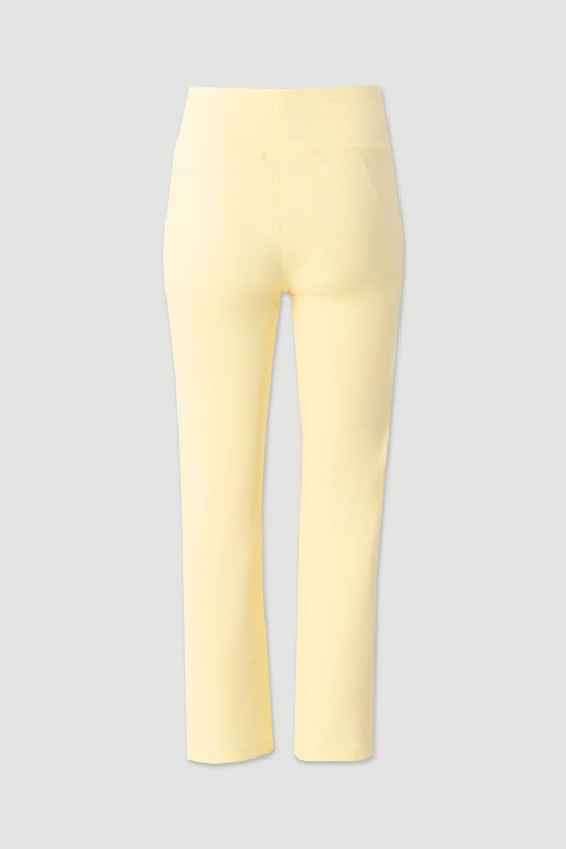 Straight-leg knit trousers Straight-leg knit trousers