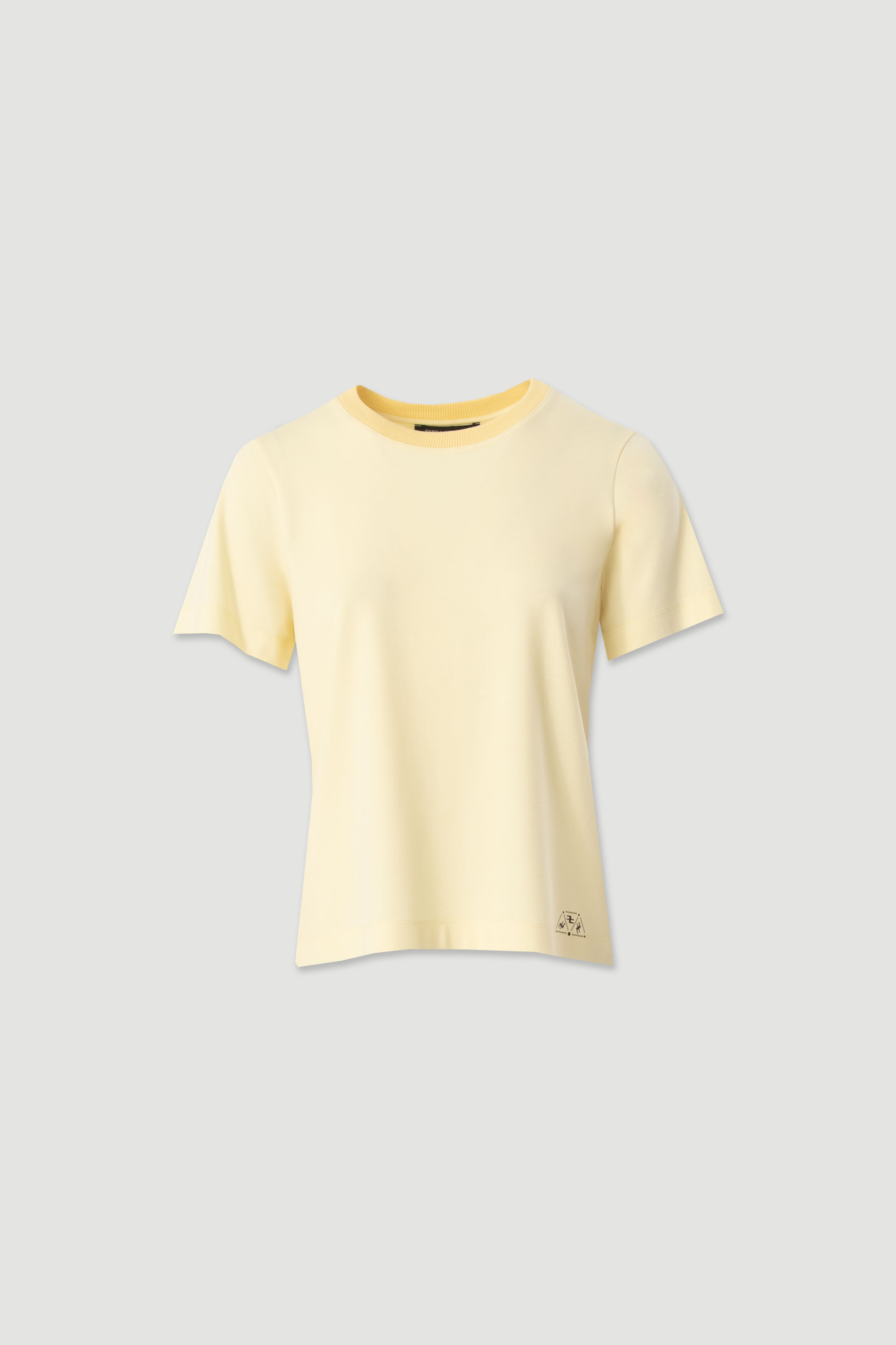 Basic t-shirt with hem detail