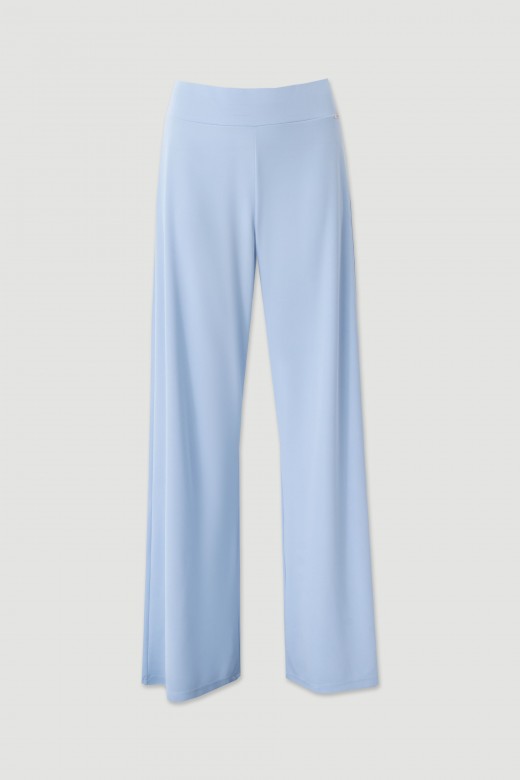 Wide leg knit trousers Wide leg knit trousers