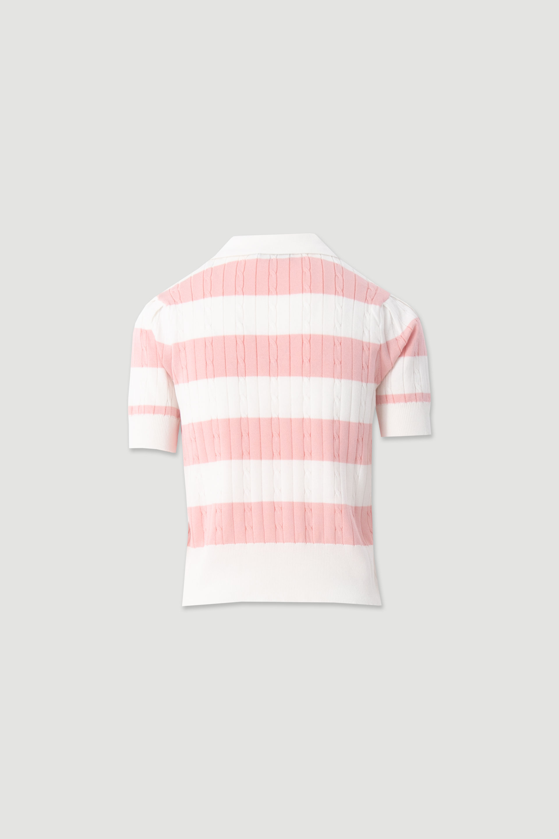 Polo de malha com manga curta