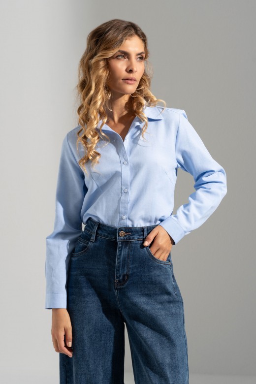 Fitted cotton shirt Fitted cotton shirt
