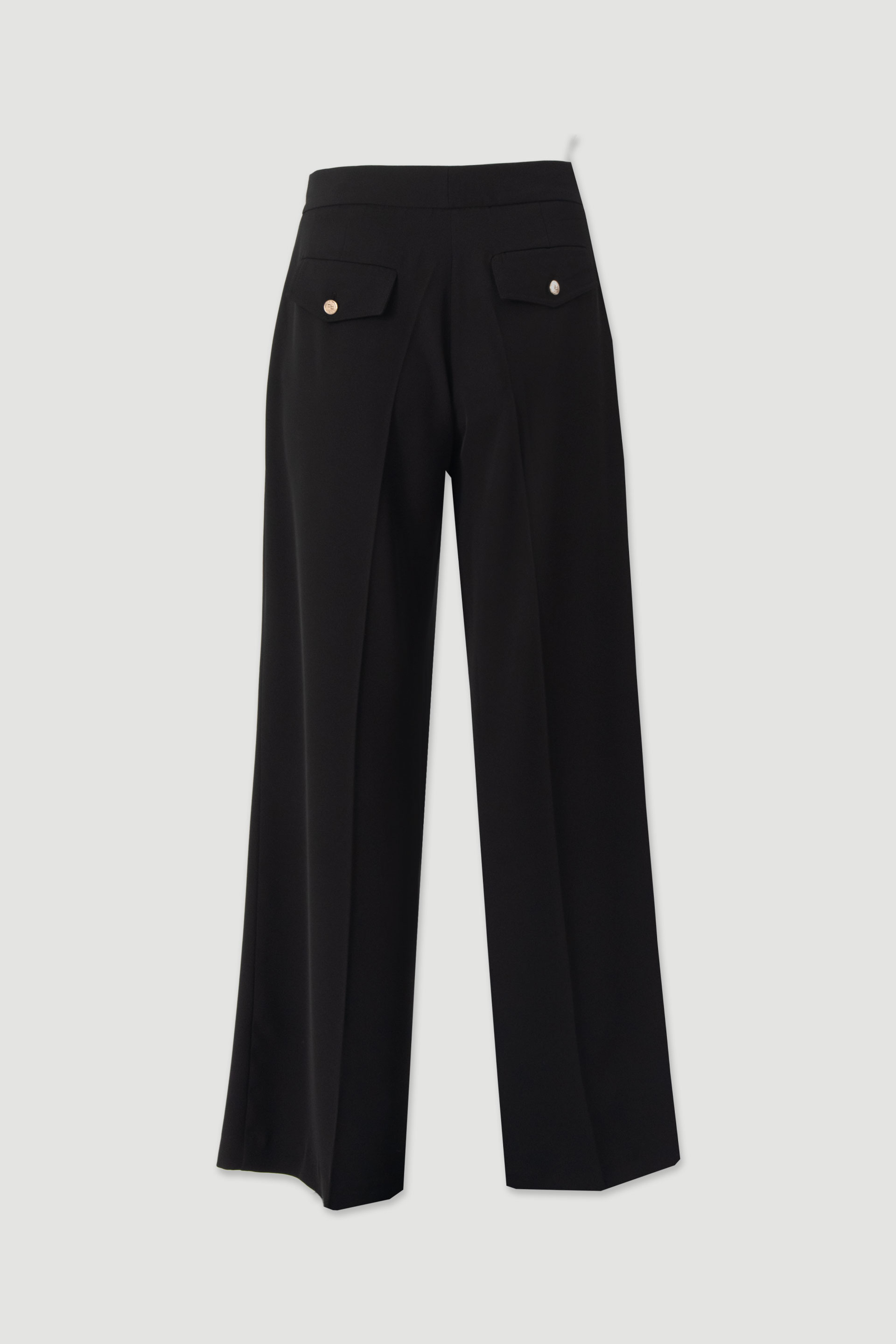 Wide leg trousers with pleats