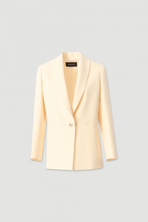 Oversized blazer with personalized buttons Oversized blazer with personalized buttons