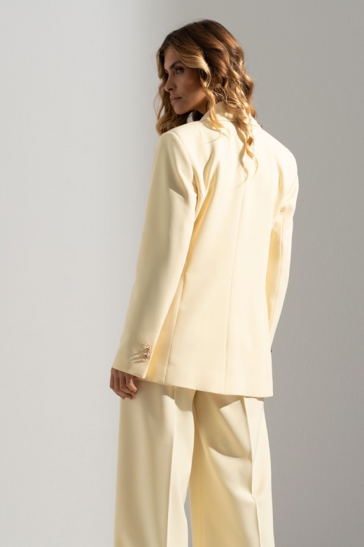 Oversized blazer with personalized buttons Oversized blazer with personalized buttons