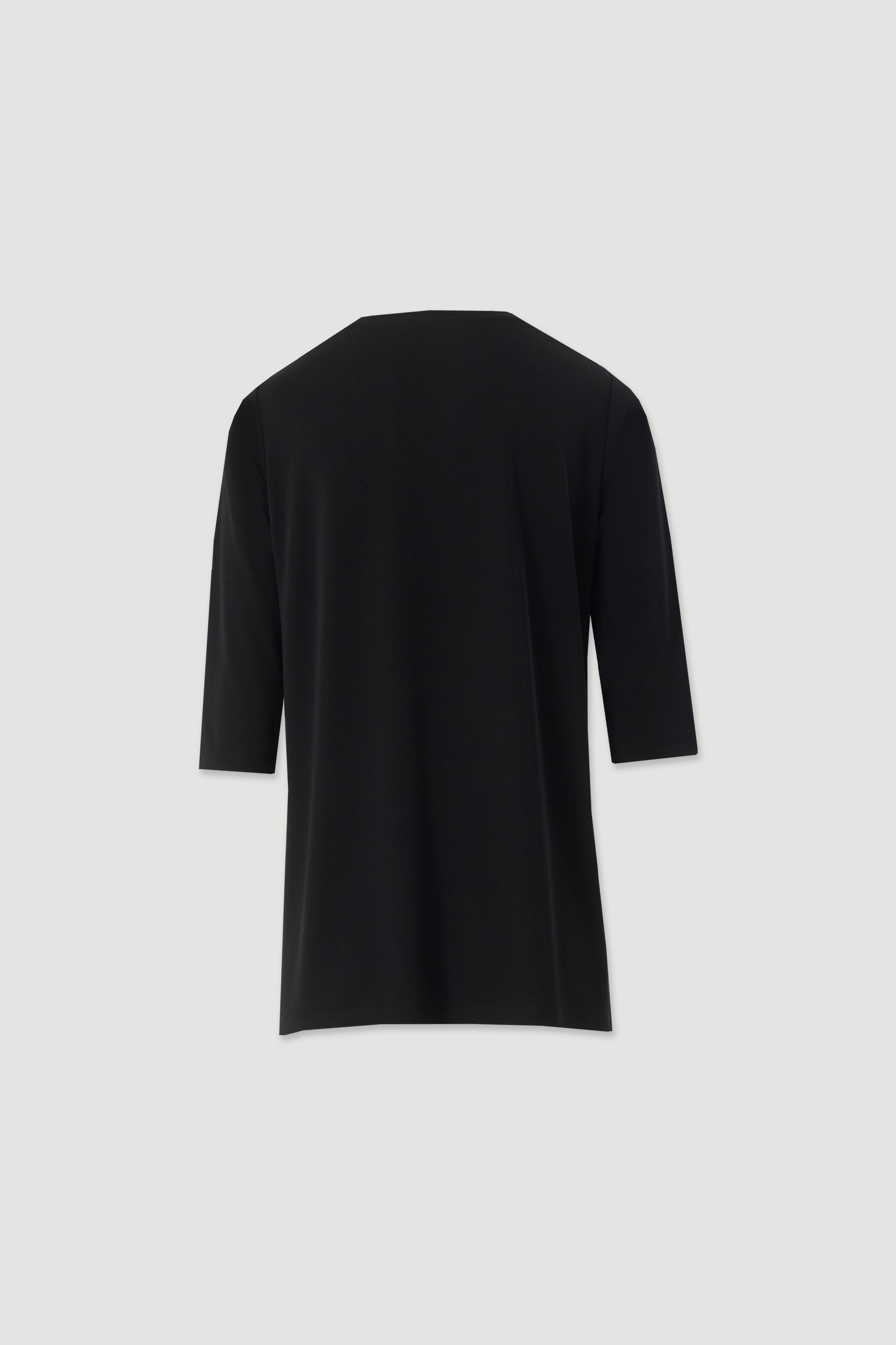Knit tunic with v-neck