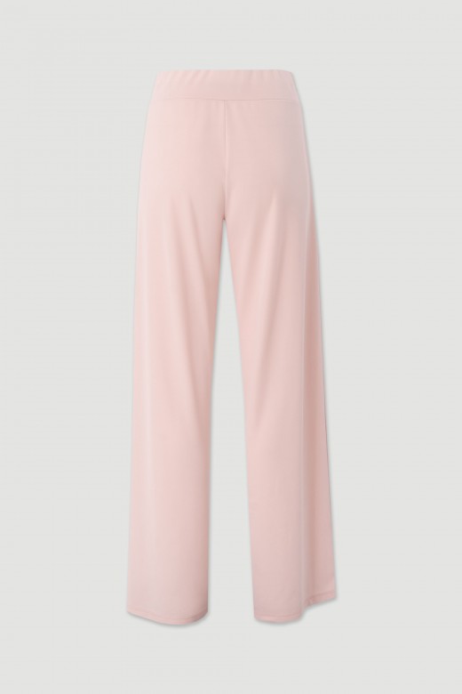 Wide leg knit trousers Wide leg knit trousers