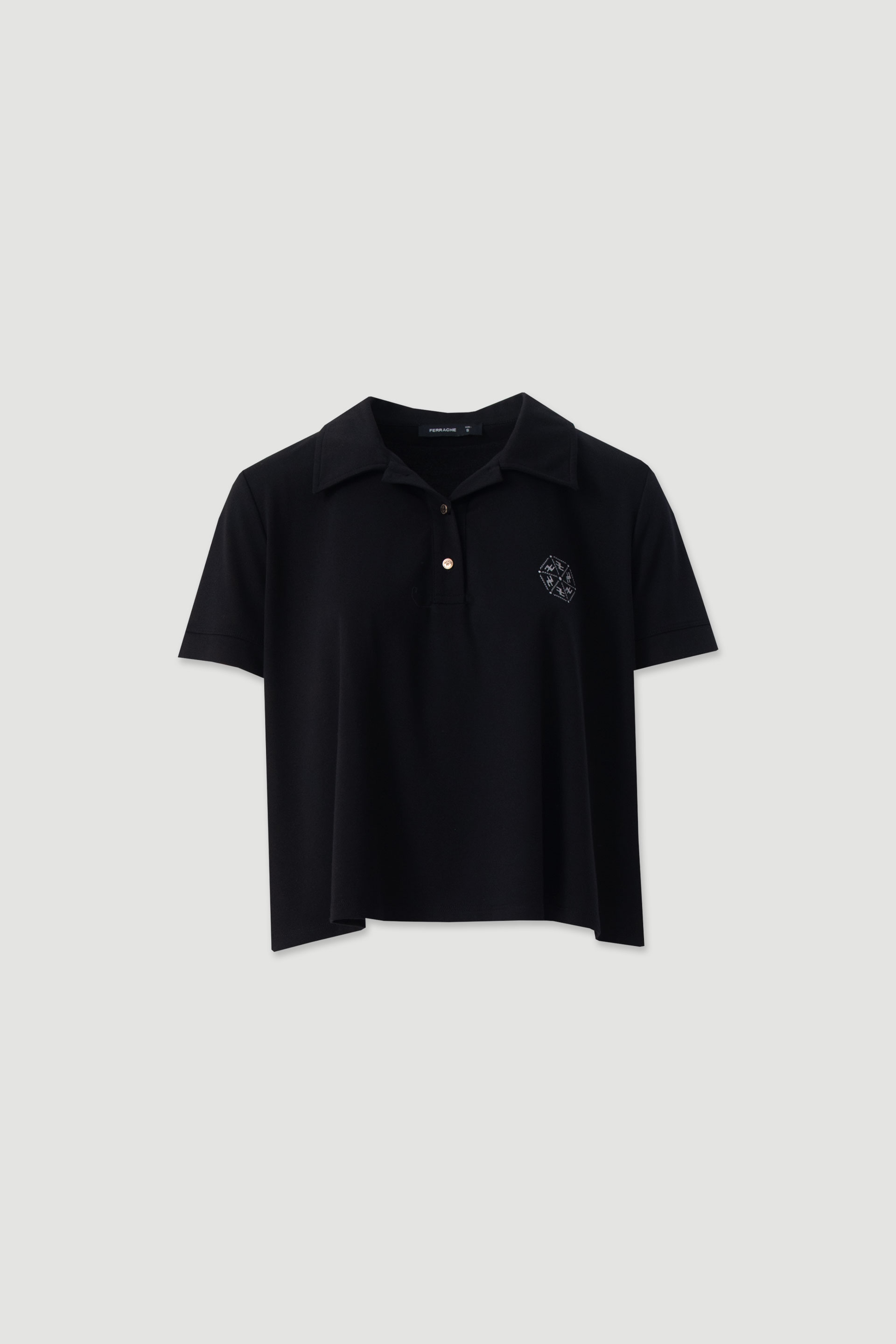 Polo with custom detail