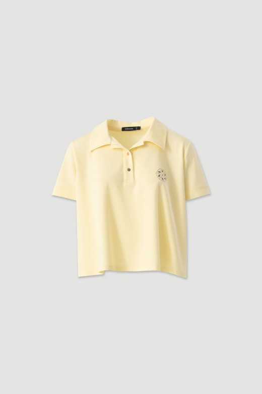 Polo with custom detail Polo with custom detail