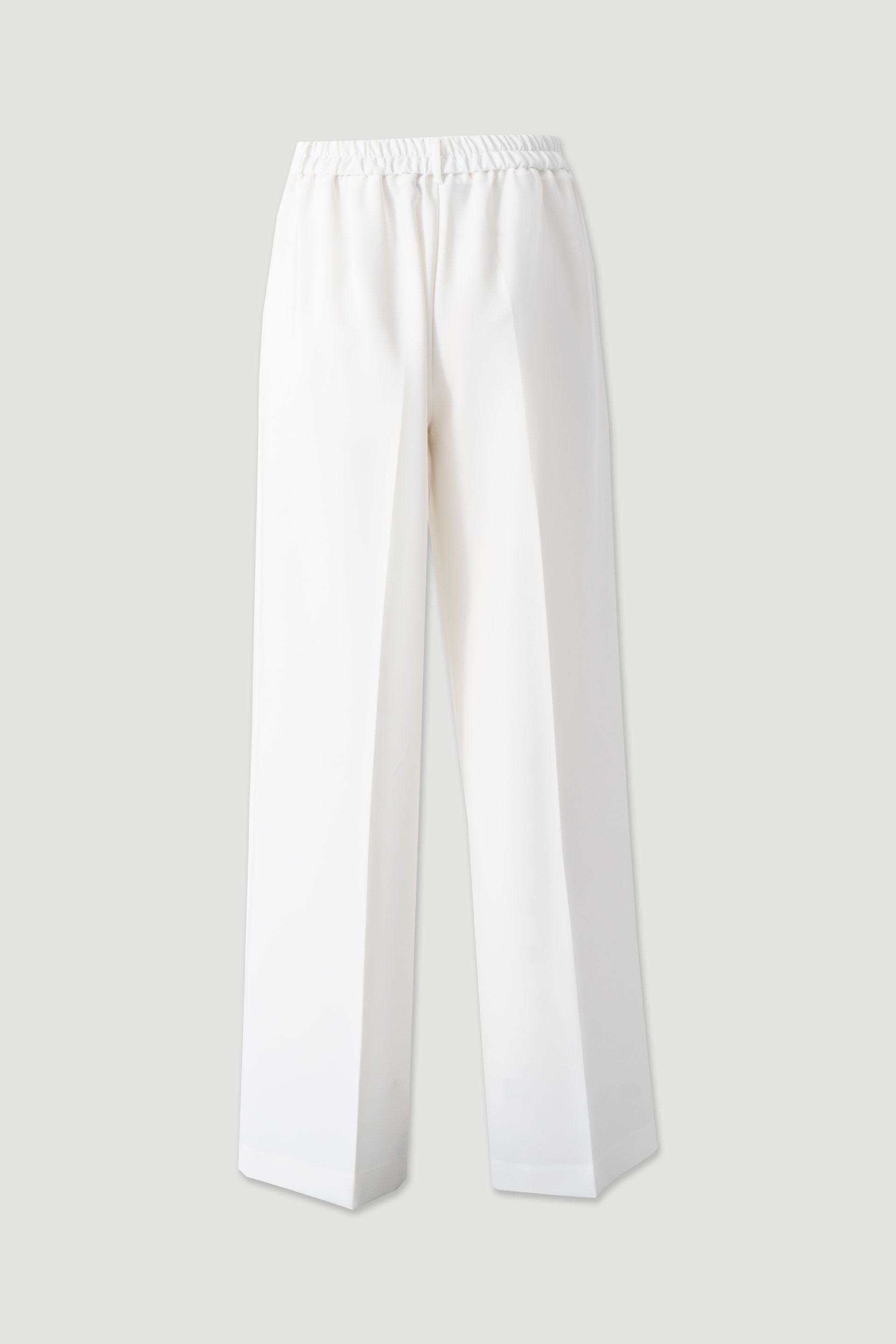 Wide-leg tailored trousers