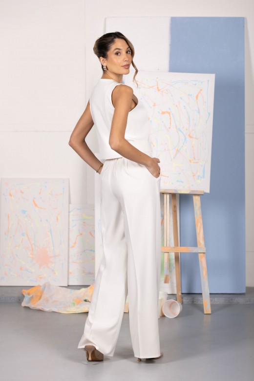 Wide-leg tailored trousers Wide-leg tailored trousers