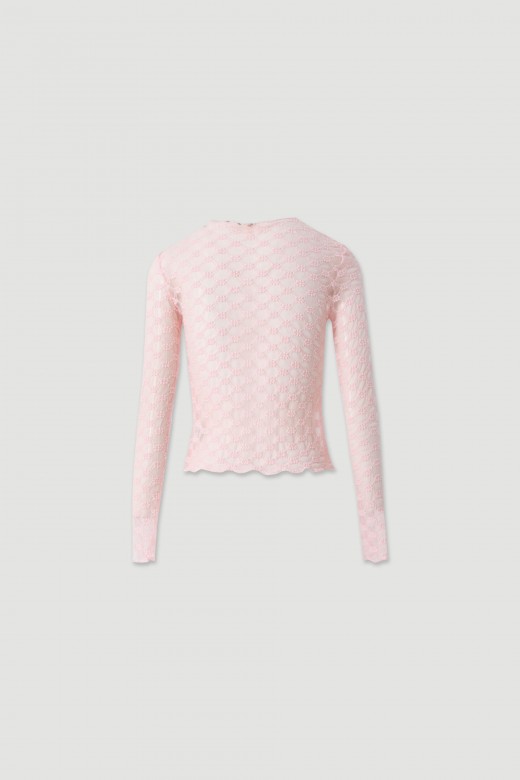 Floral lace top Floral lace top
