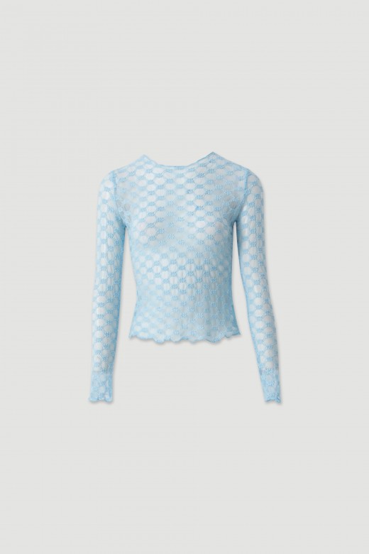 Floral lace top Floral lace top