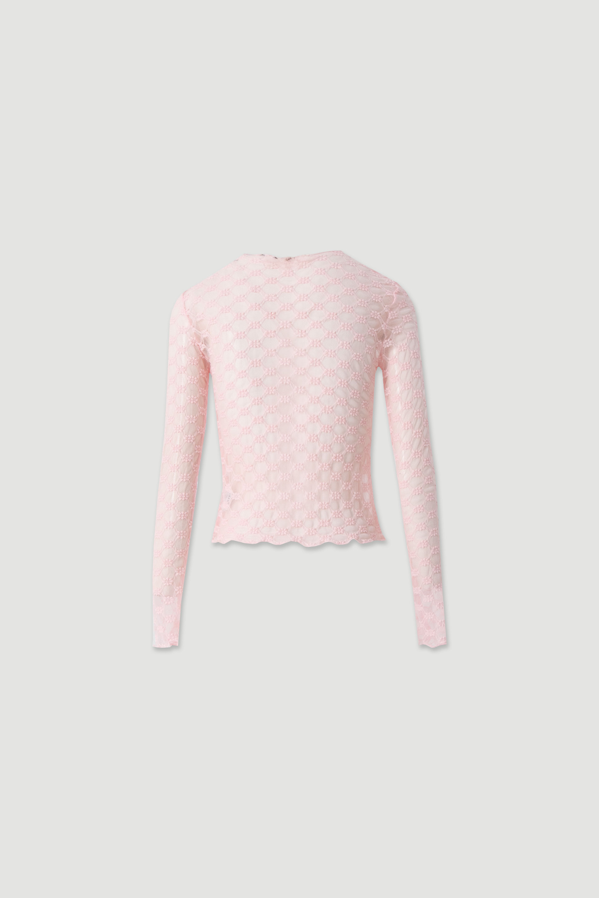 Floral lace top