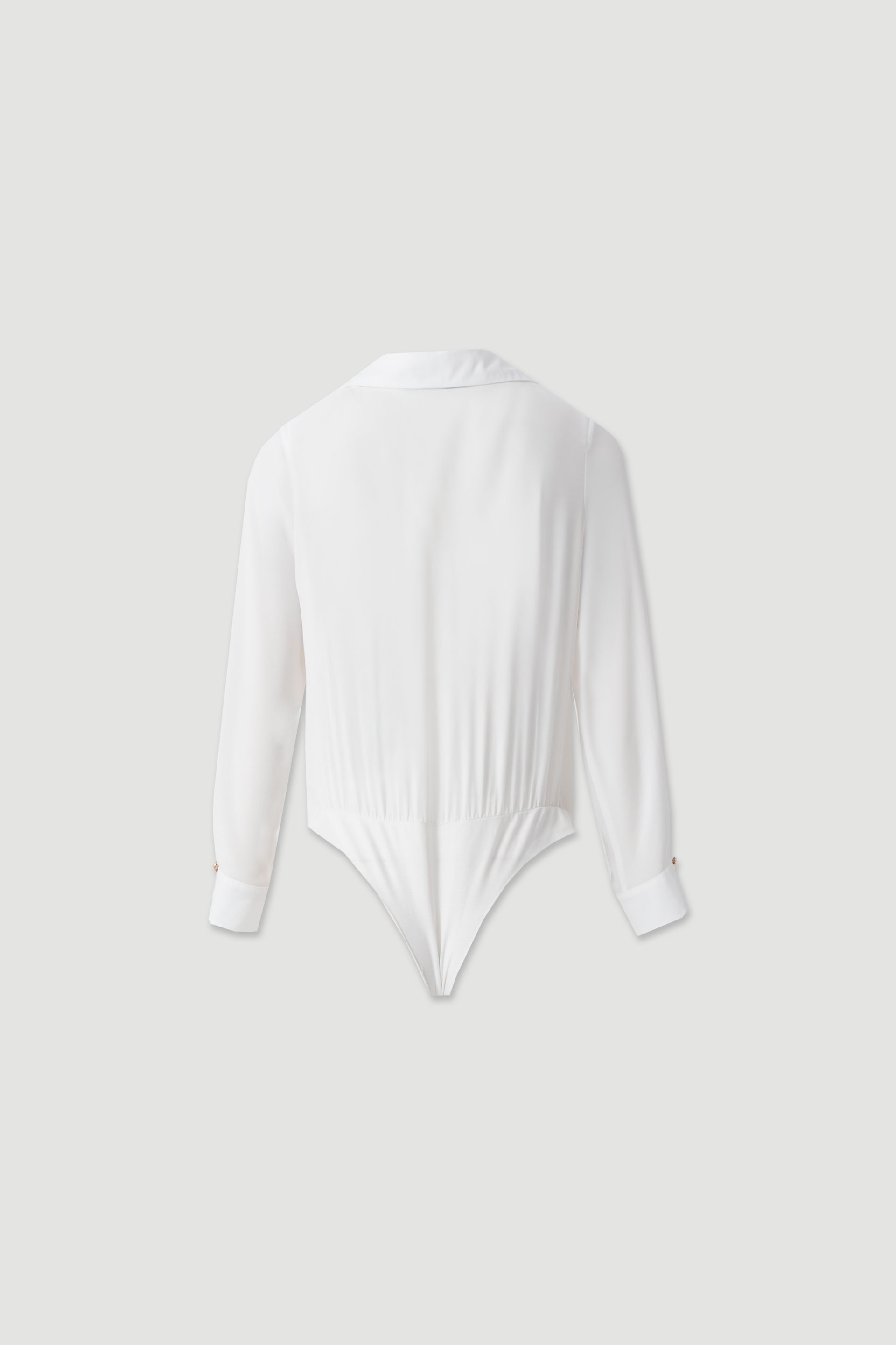 Body with draped neckline