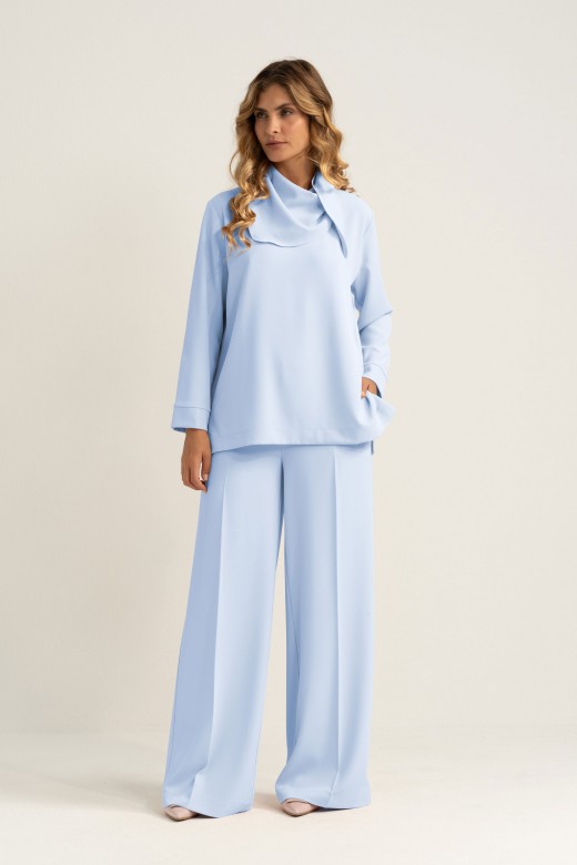 High-waisted wide leg trousers High-waisted wide leg trousers