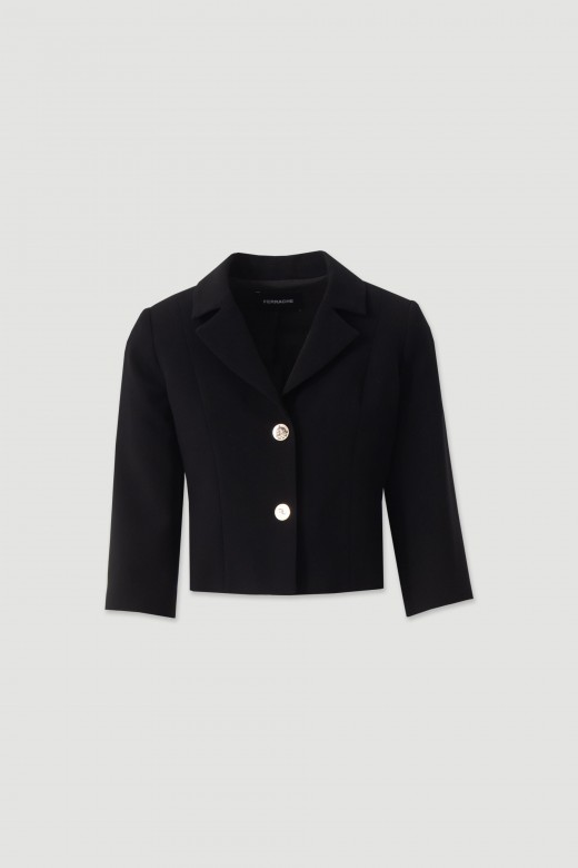 Veste classique courte structurée Veste classique courte structurée