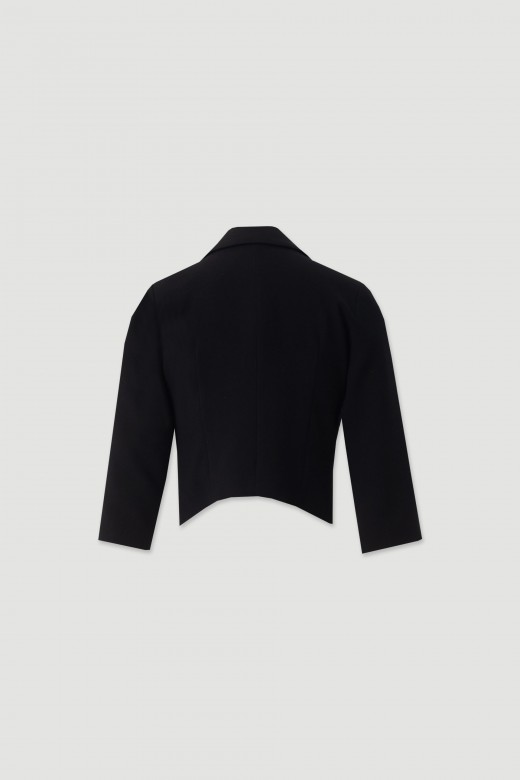 Veste classique courte structurée Veste classique courte structurée
