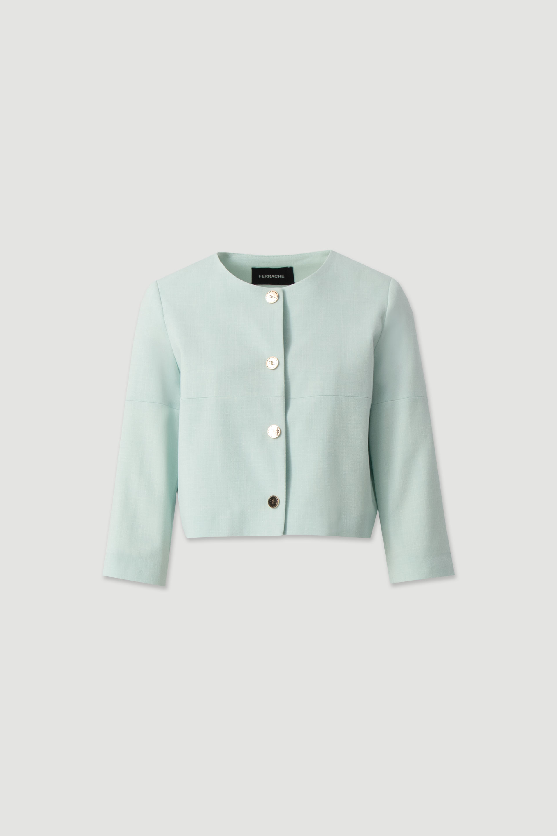 Cropped classic jacket