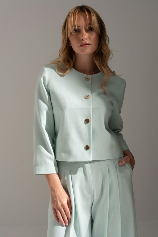 Cropped classic jacket Cropped classic jacket