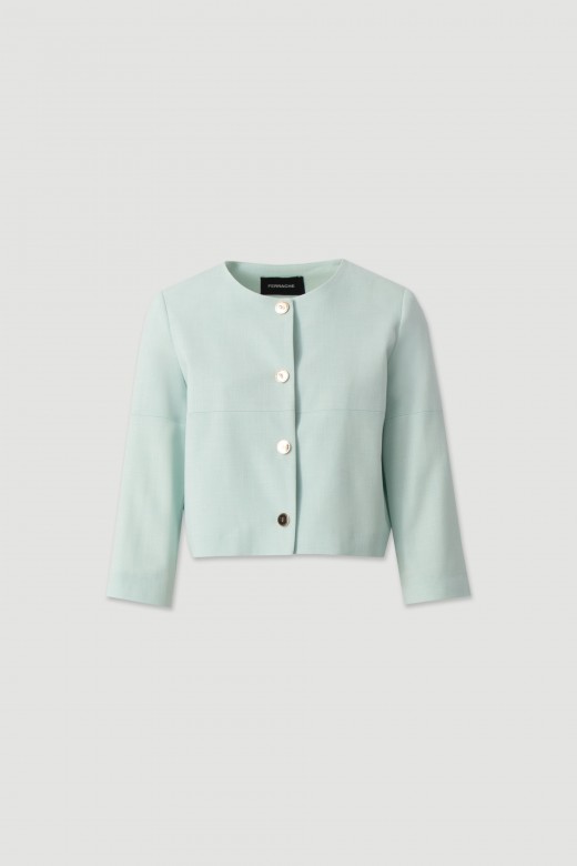 Cropped classic jacket Cropped classic jacket