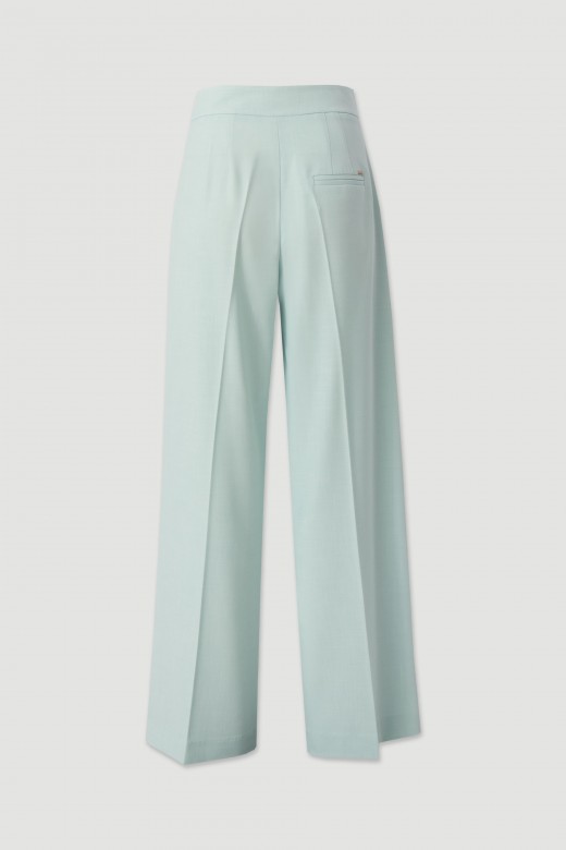 Wide-leg pleated trousers Wide-leg pleated trousers