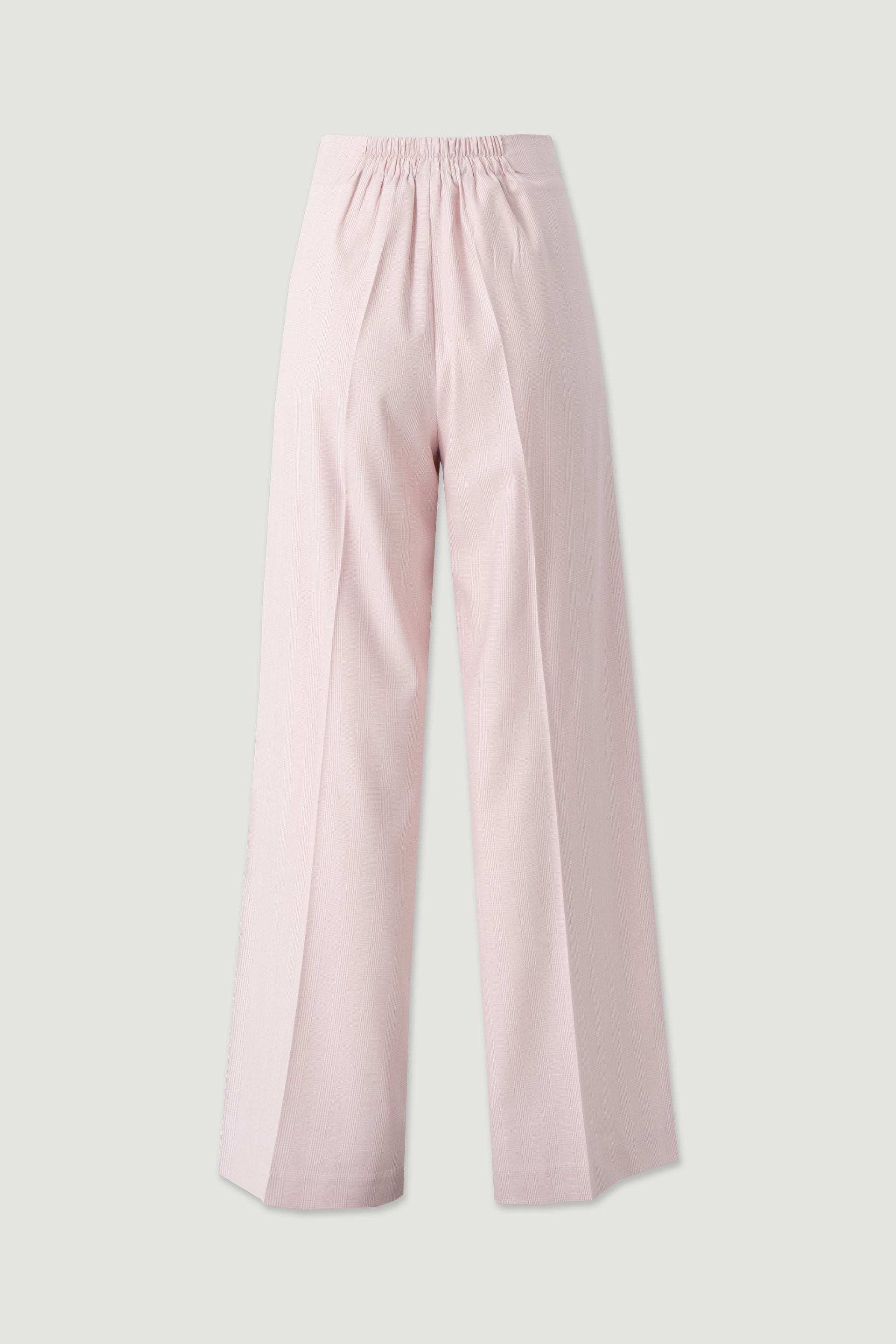 Wide-leg trousers with pleats
