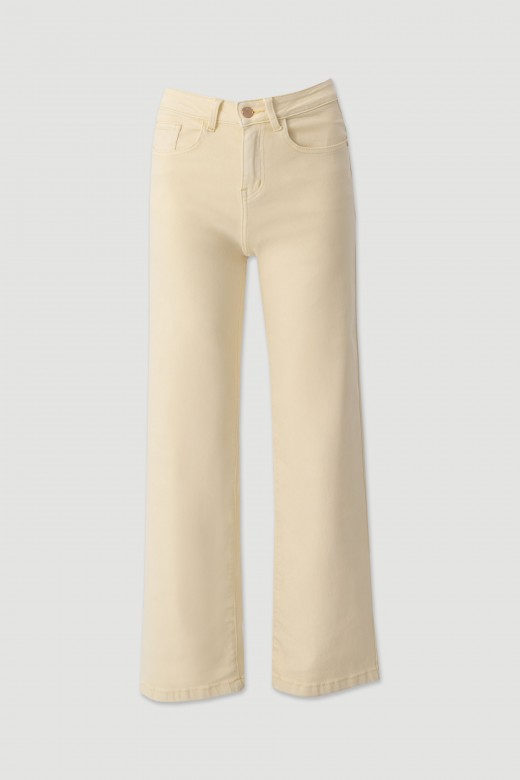 Straight-fit twill trousers Straight-fit twill trousers