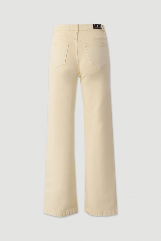 Straight-fit twill trousers Straight-fit twill trousers