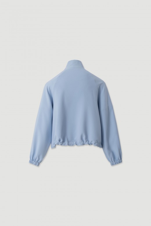 Bomber jacket with high collar Bomber jacket with high collar