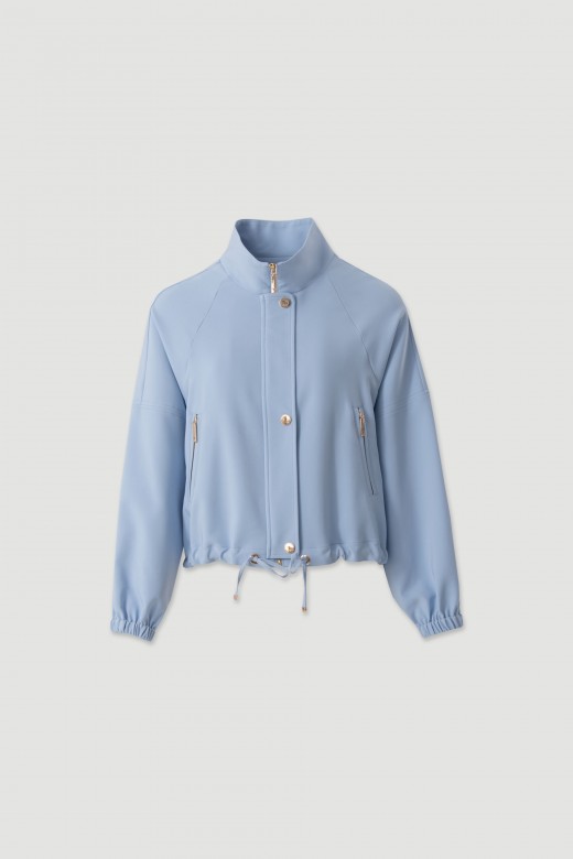 Bomber jacket with high collar Bomber jacket with high collar