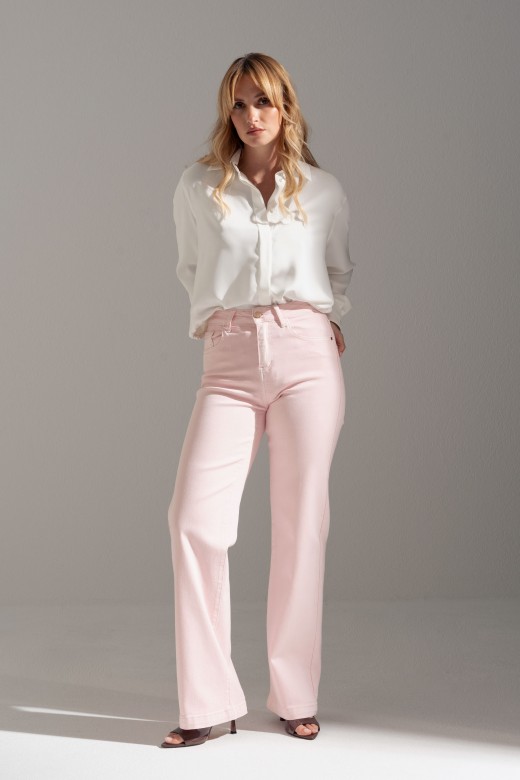 Straight-fit twill trousers Straight-fit twill trousers