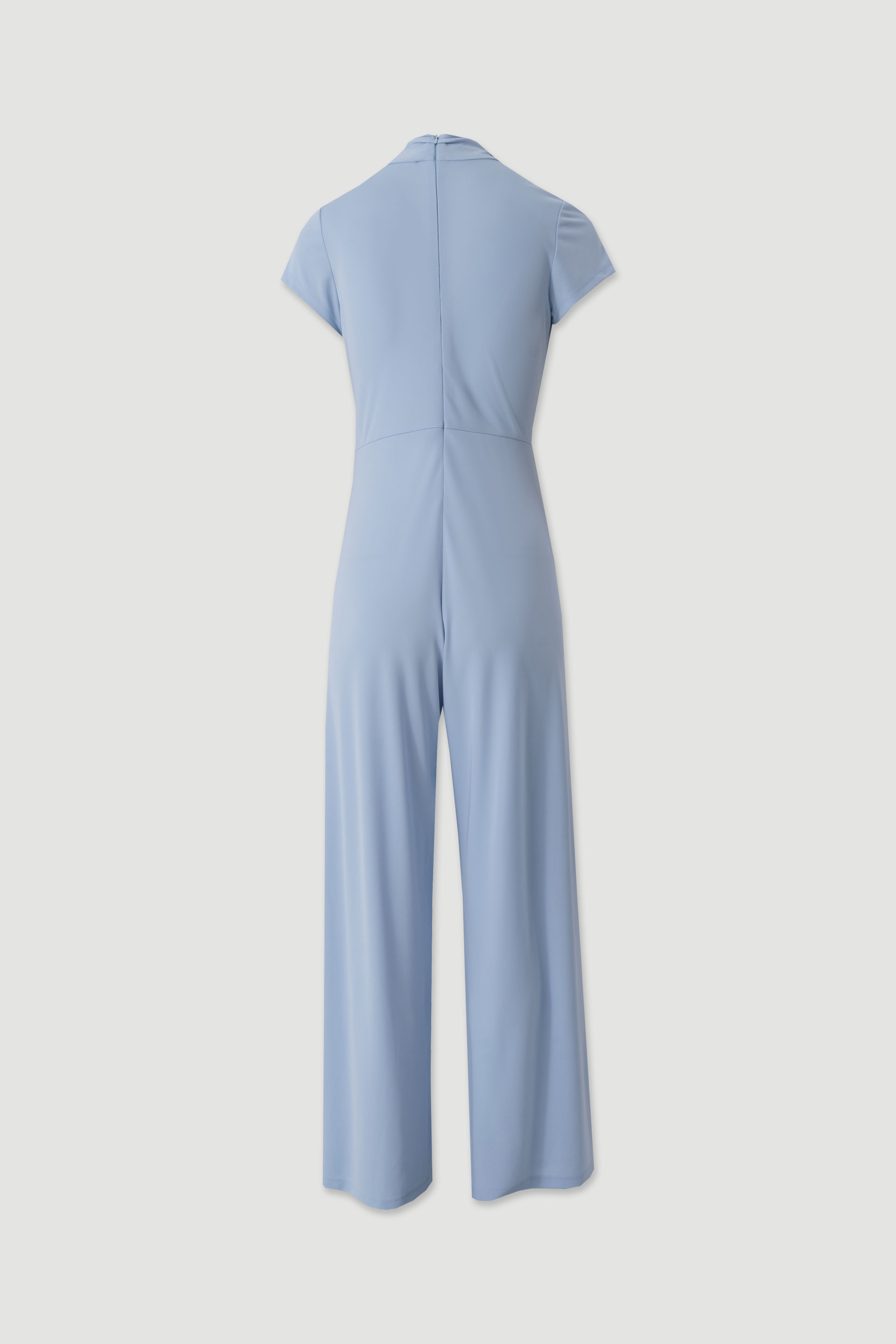 Flowy wrap-effect jumpsuit