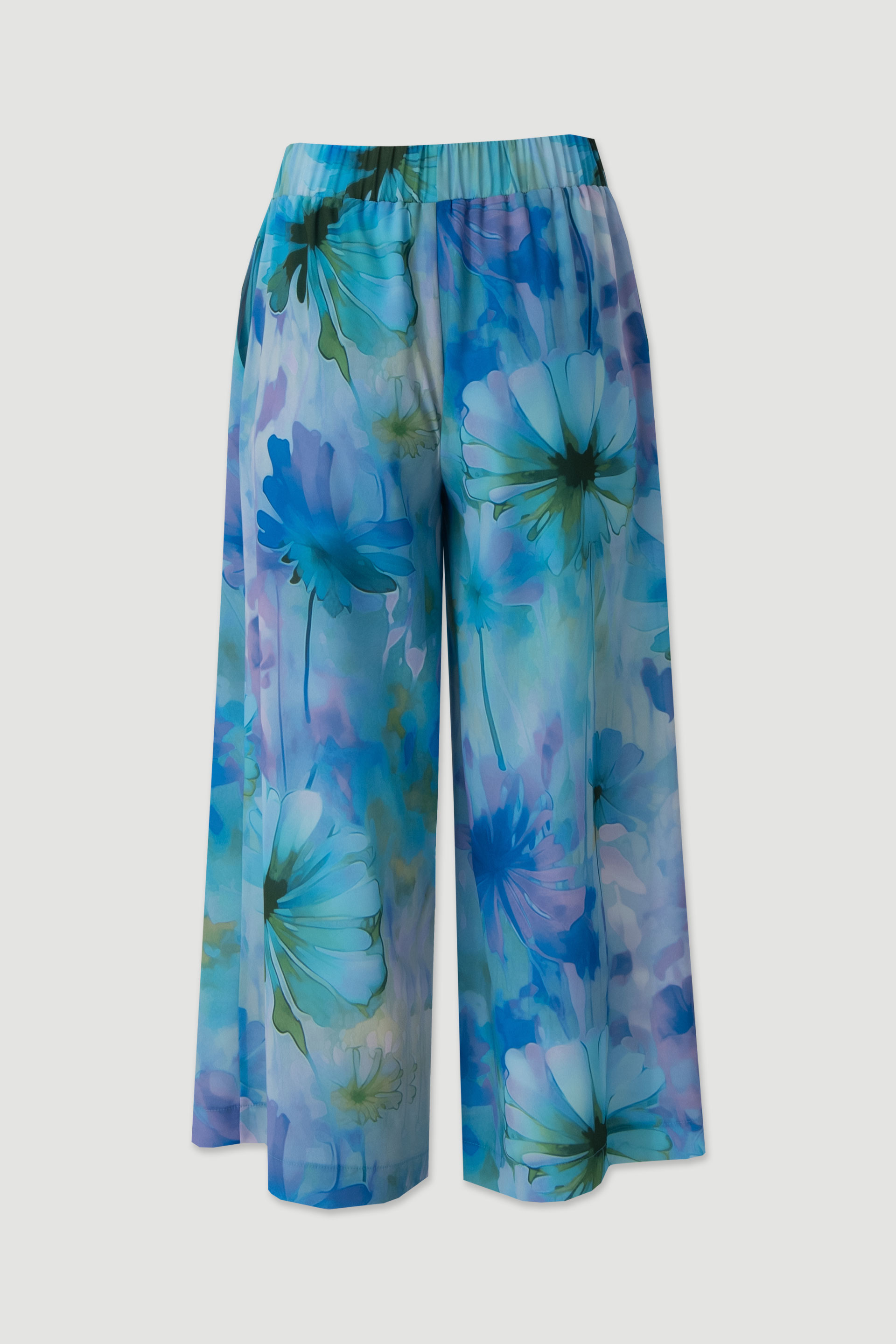 Printed culotte trousers