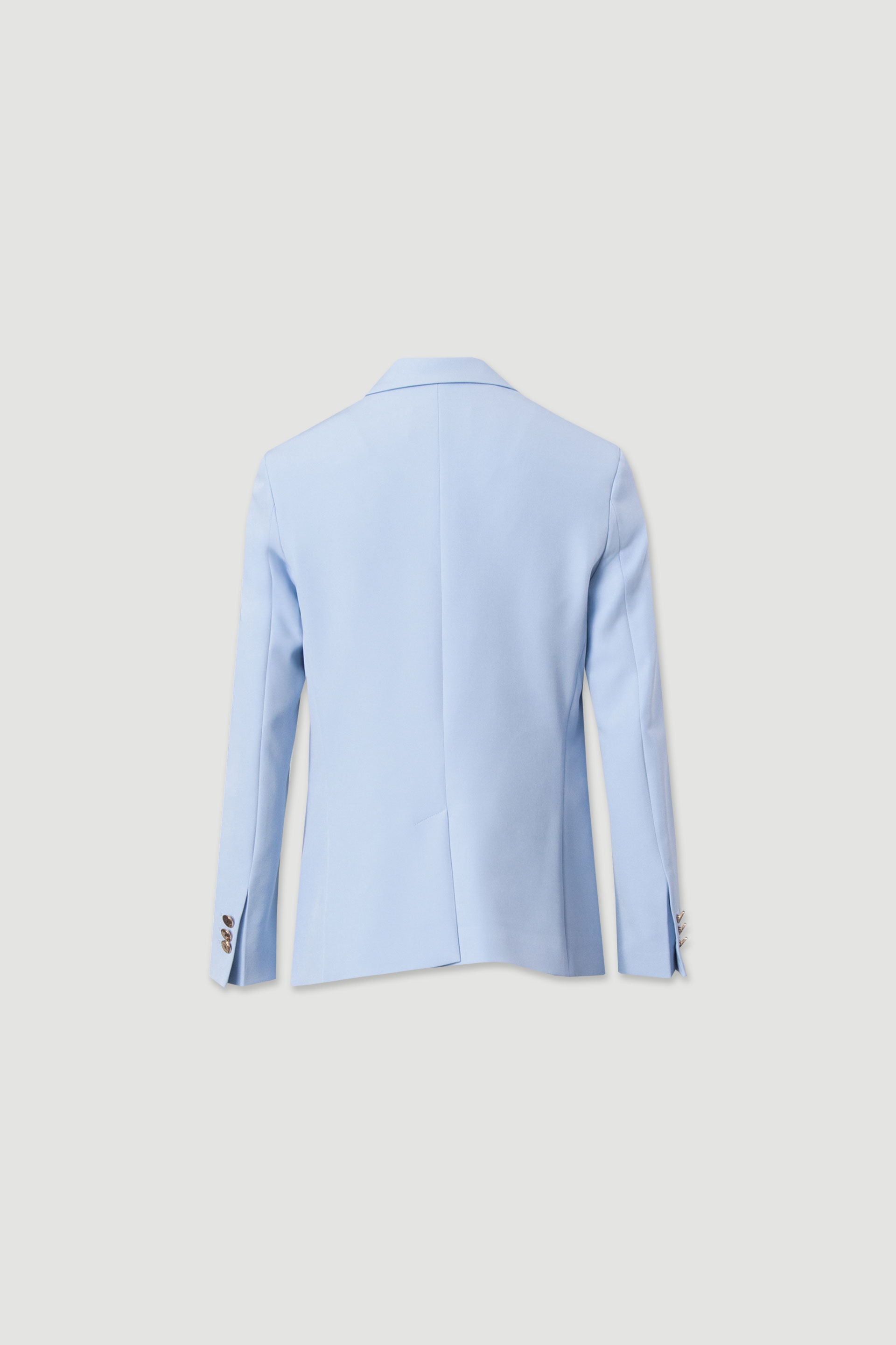 Classic blazer with customised metallic button