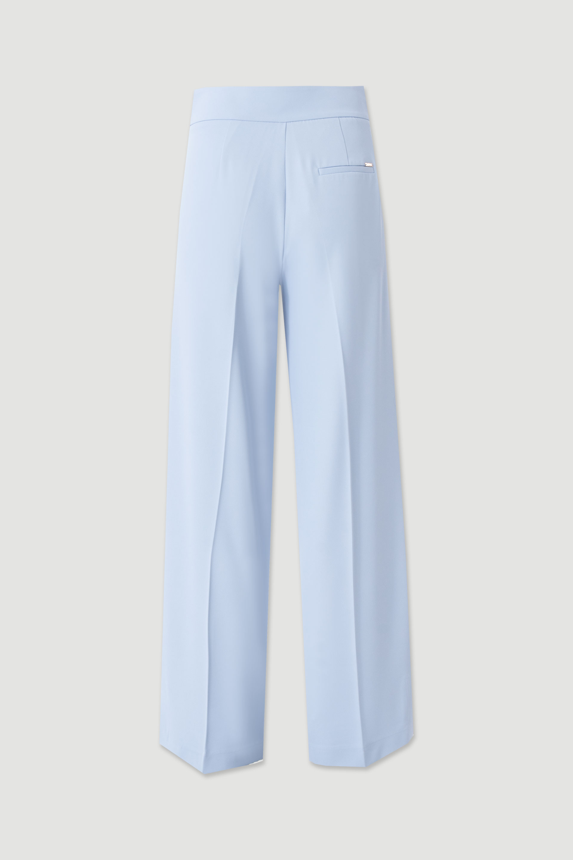 Tailored wide-leg trousers with contrast side stripe
