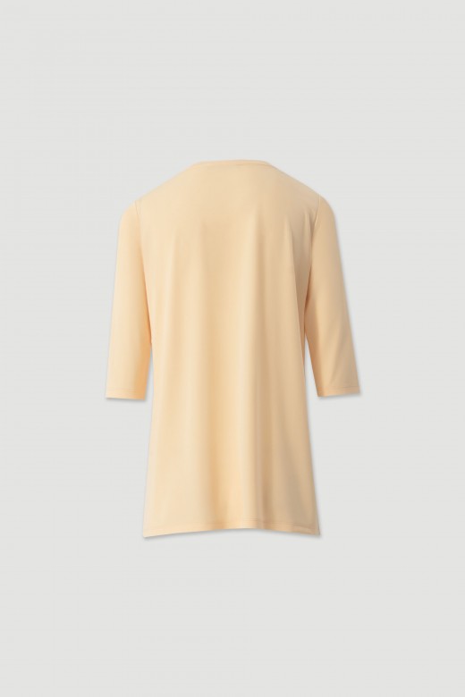 Knit tunic with v-neck Knit tunic with v-neck