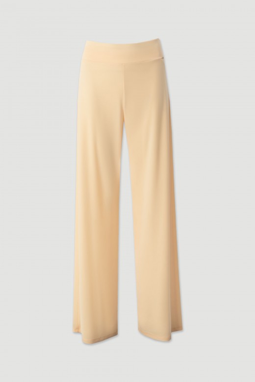 Wide leg knit trousers Wide leg knit trousers